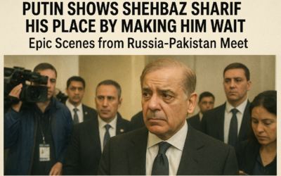 Shehbaz Sharif waiting during Russia Pakistan meeting as Vladimir Putin asserts diplomatic dominance