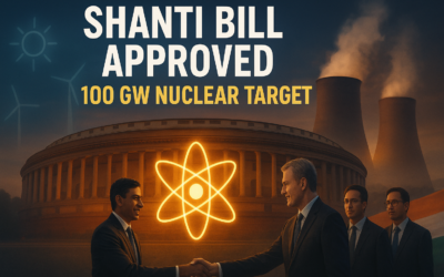 Indian government approves SHANTI Bill allowing private companies to enter nuclear energy sector to boost clean power and net-zero goals