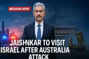 S Jaishankar to visit Israel after Australia terror attack amid rising global security concerns and Pakistan media war claims