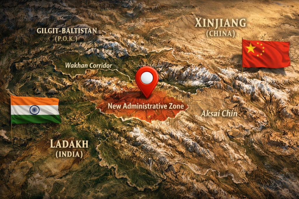 China Sets Up New County Near PoK — And India Has Every Reason to Be Worried