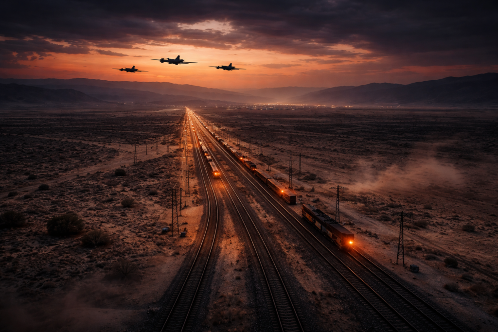 “Don’t Travel By Train Today”: Israel Warns Iranians, Hinting At A New Target